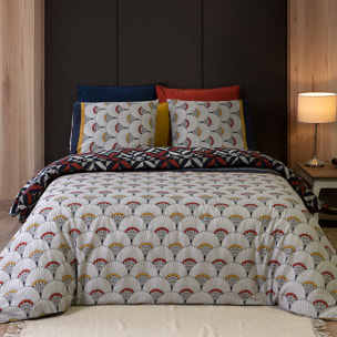 Parure Housse De Couette 100% Coton 57fils Panka