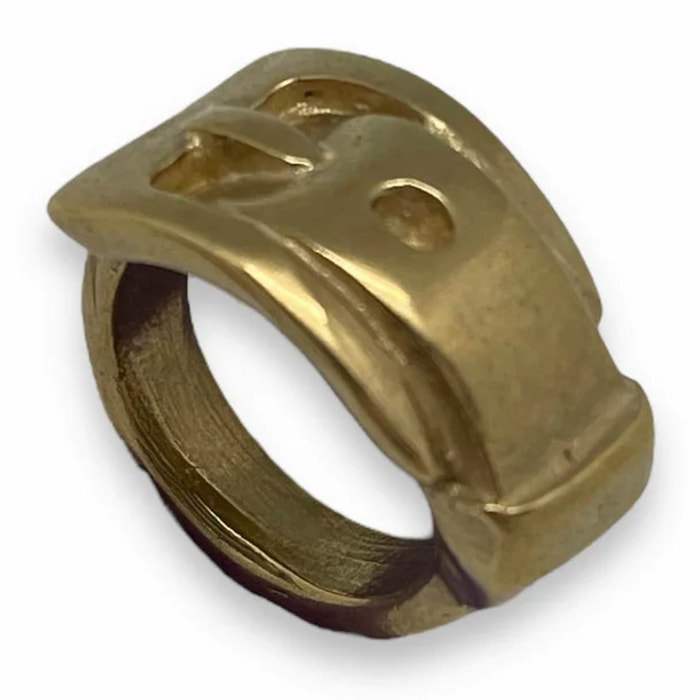 Anillo Hebilla dorado T16