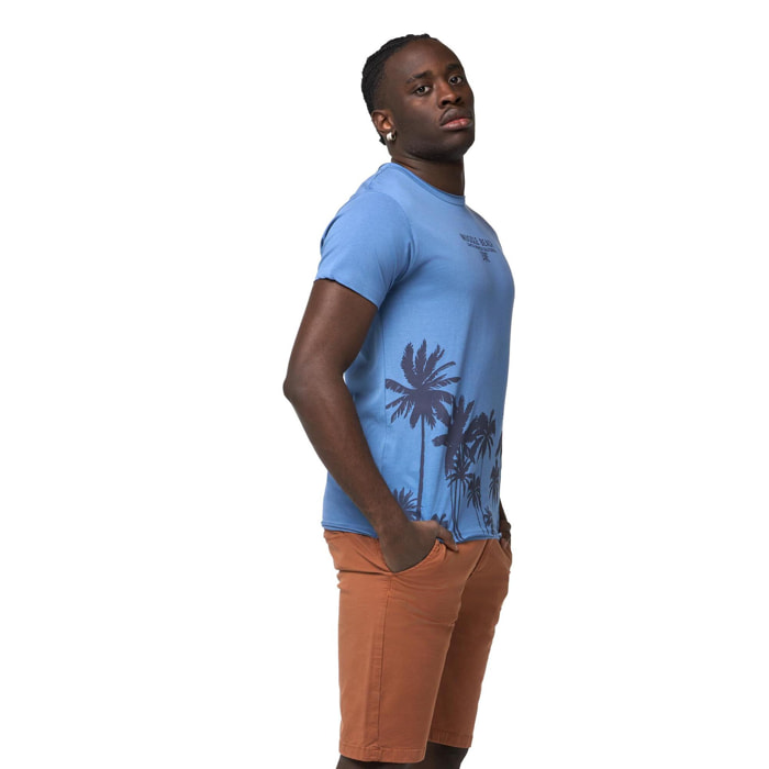 Camiseta Leone Beach de manga corta estampada