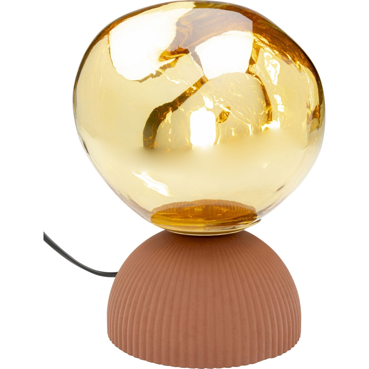 Lampe Magic Ball 21cm dorée Kare Design