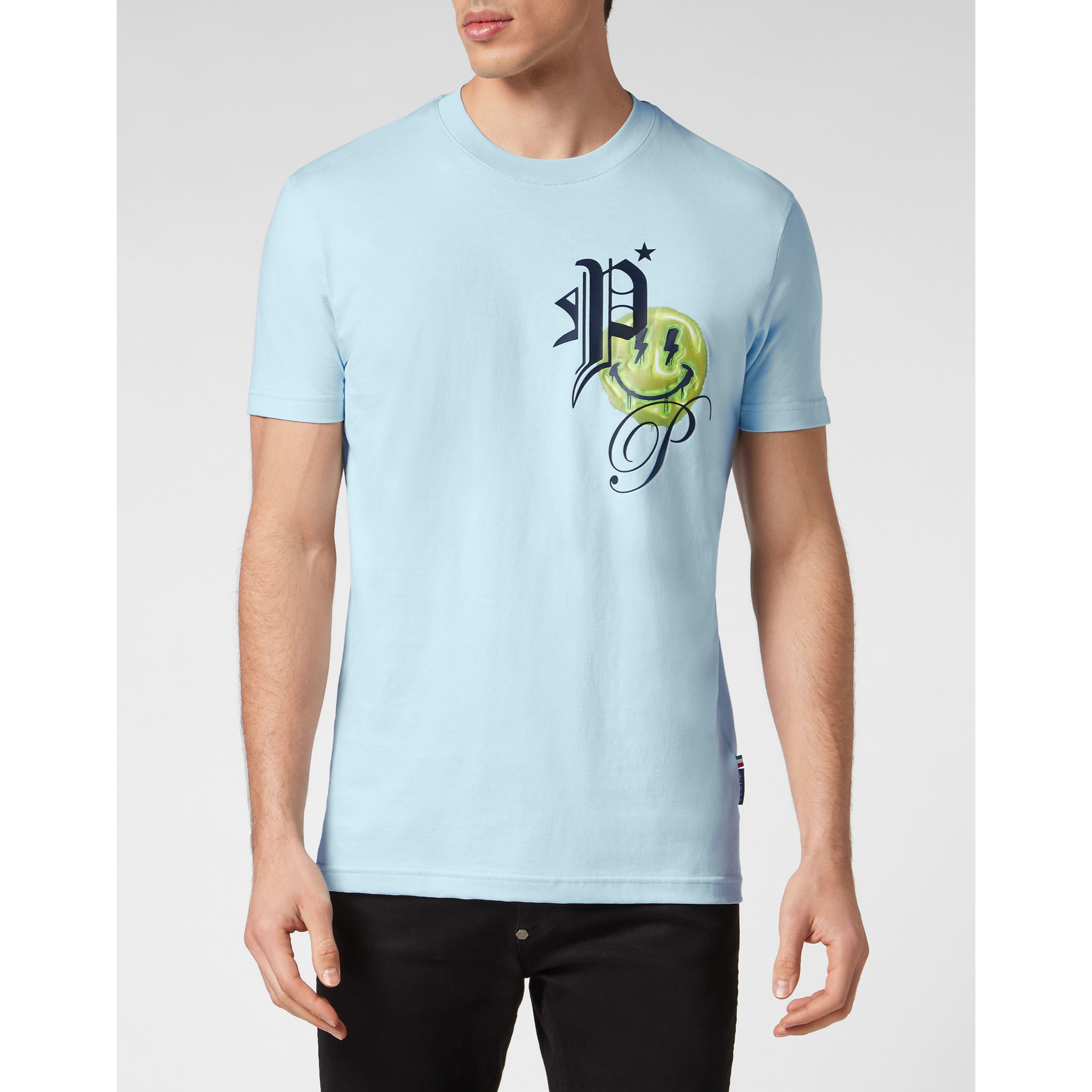 PHILIPP PLEIN T-Shirt Round Neck SMILE