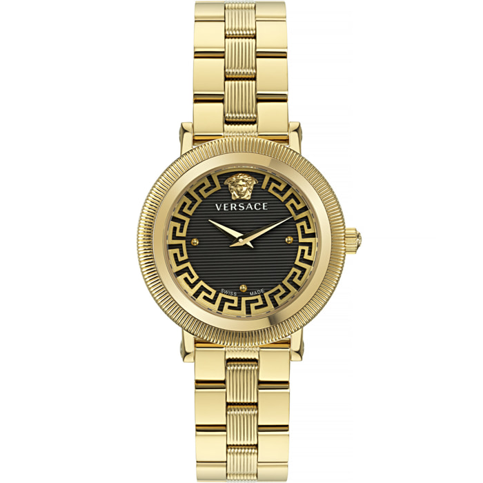 Versace Orologio Analogico Al Quarzo Greca Style