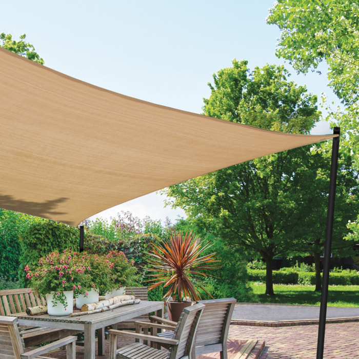 Voiles d'ombrage rectangulaires