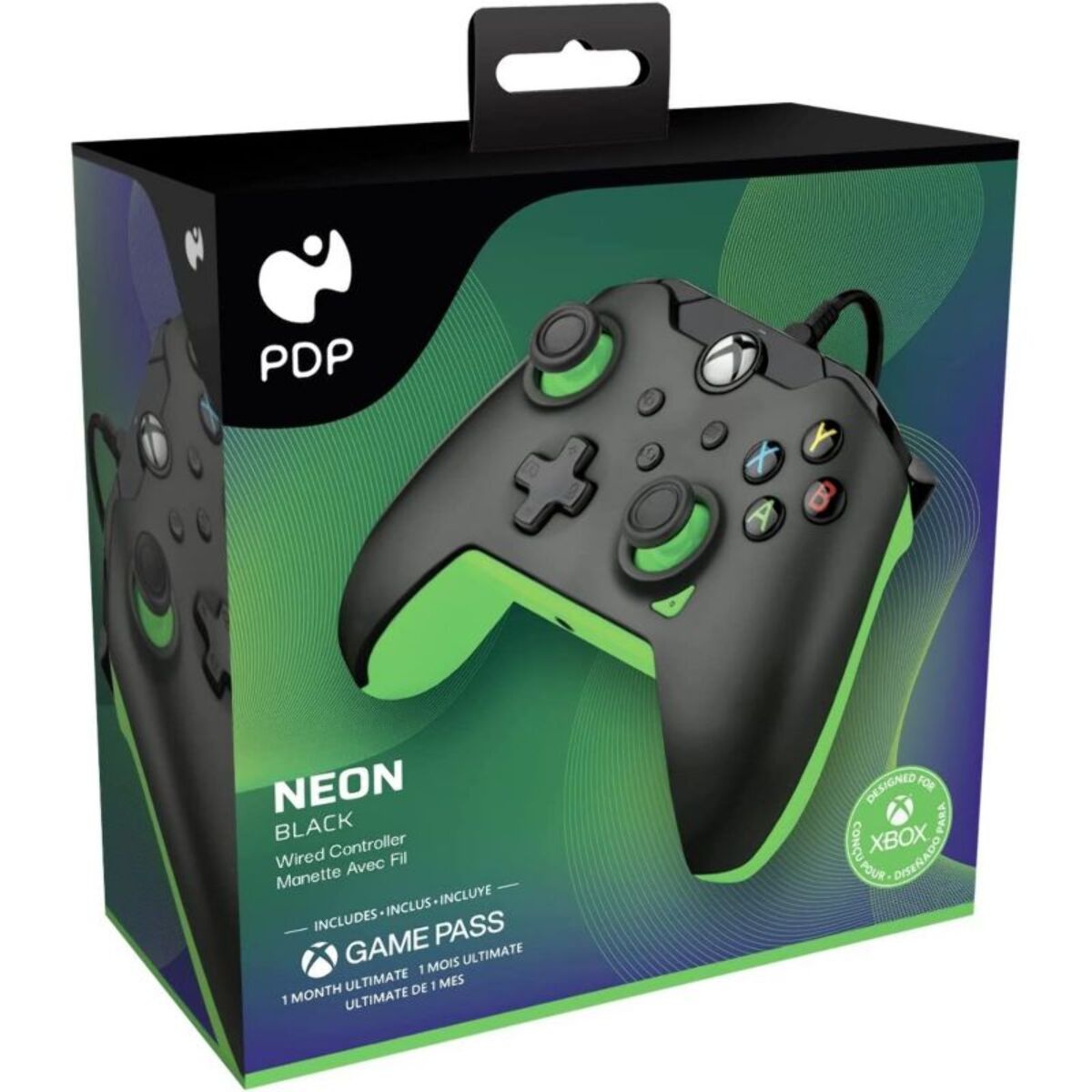 Manette PDP MAN FIL XBOX NEON BLACK