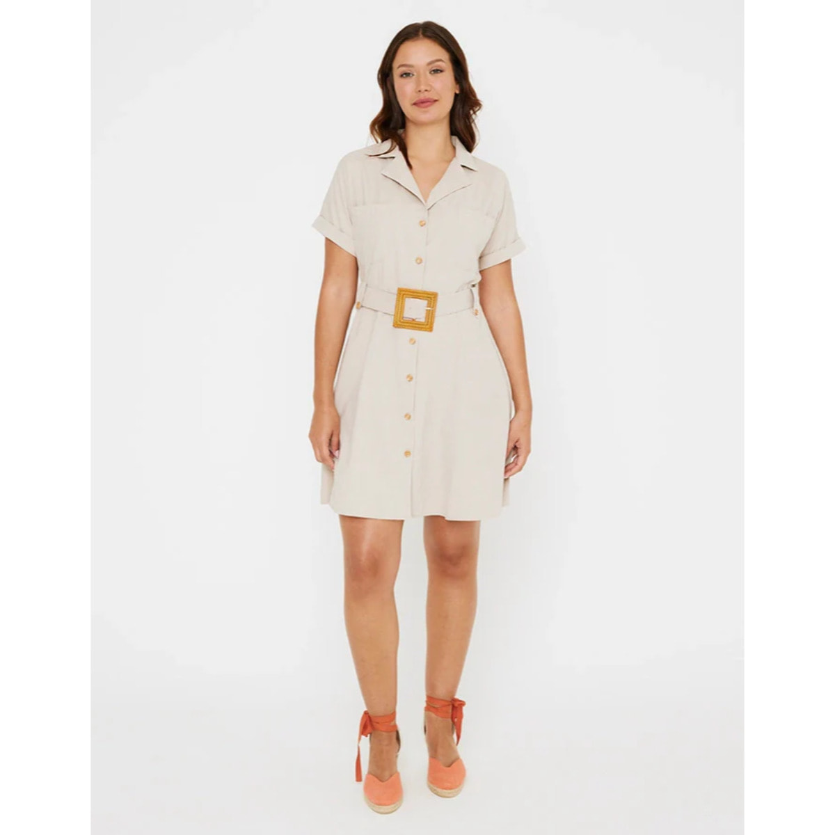 Vestido Corto Crema - Ilice