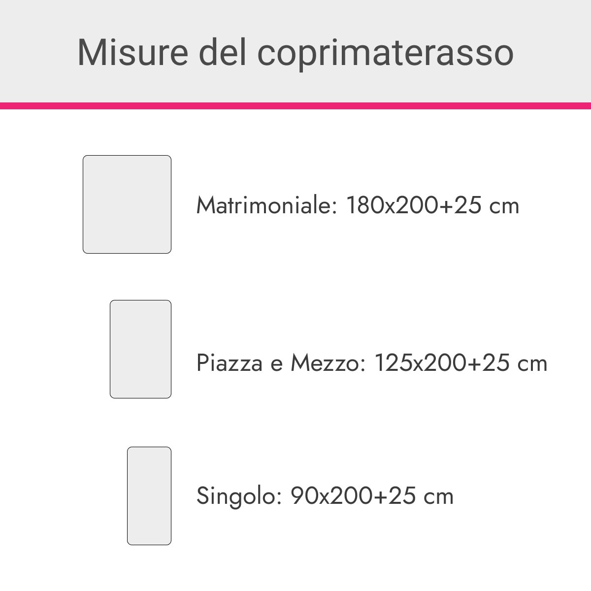 Coprimaterasso fasciato con cerniera IPERSAN Puro Cotone Bianco