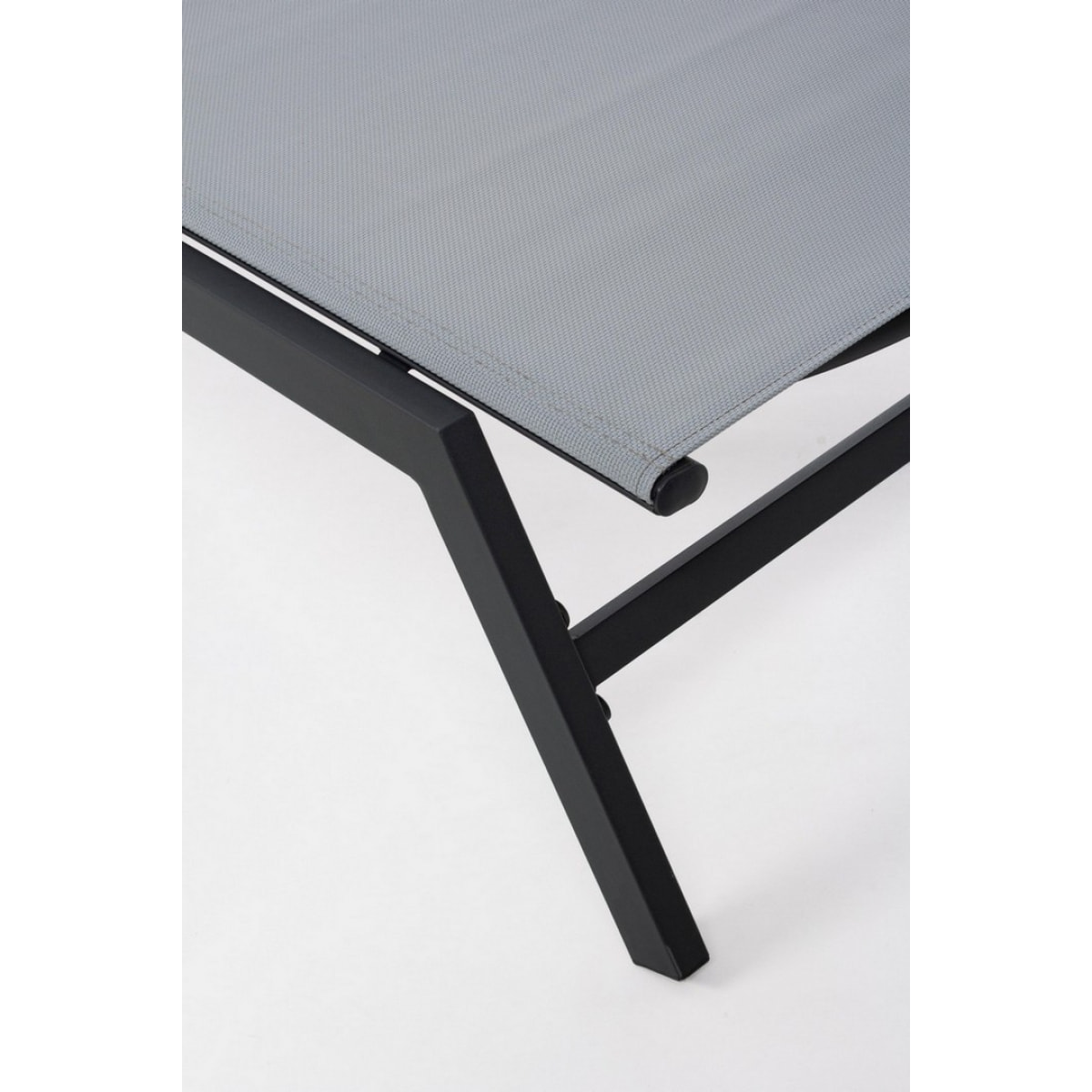 Lettino NILDAS reclinabile atracite