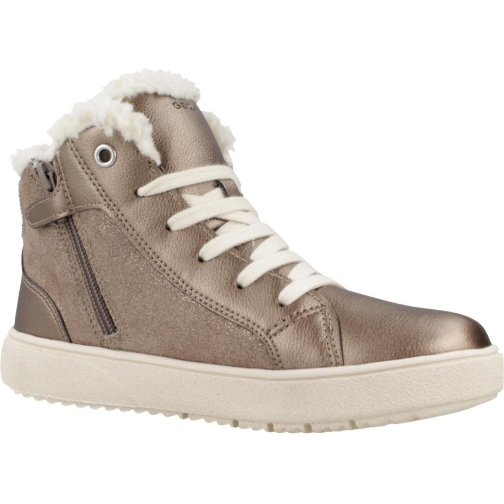 Zapatillas Niña de la marca GEOX  modelo J THELEVEN BRONCE