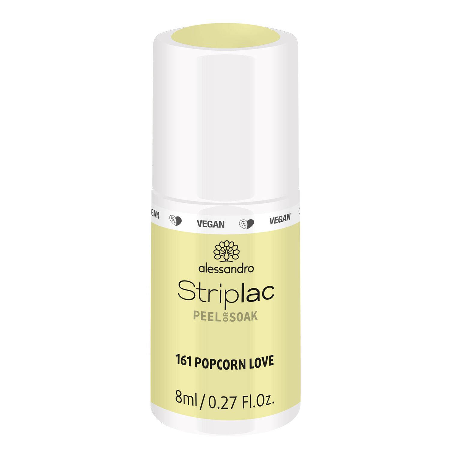 Striplac Peel or Soak - Vernis Semi-permanent - 161 Popcorn Love 8 ml