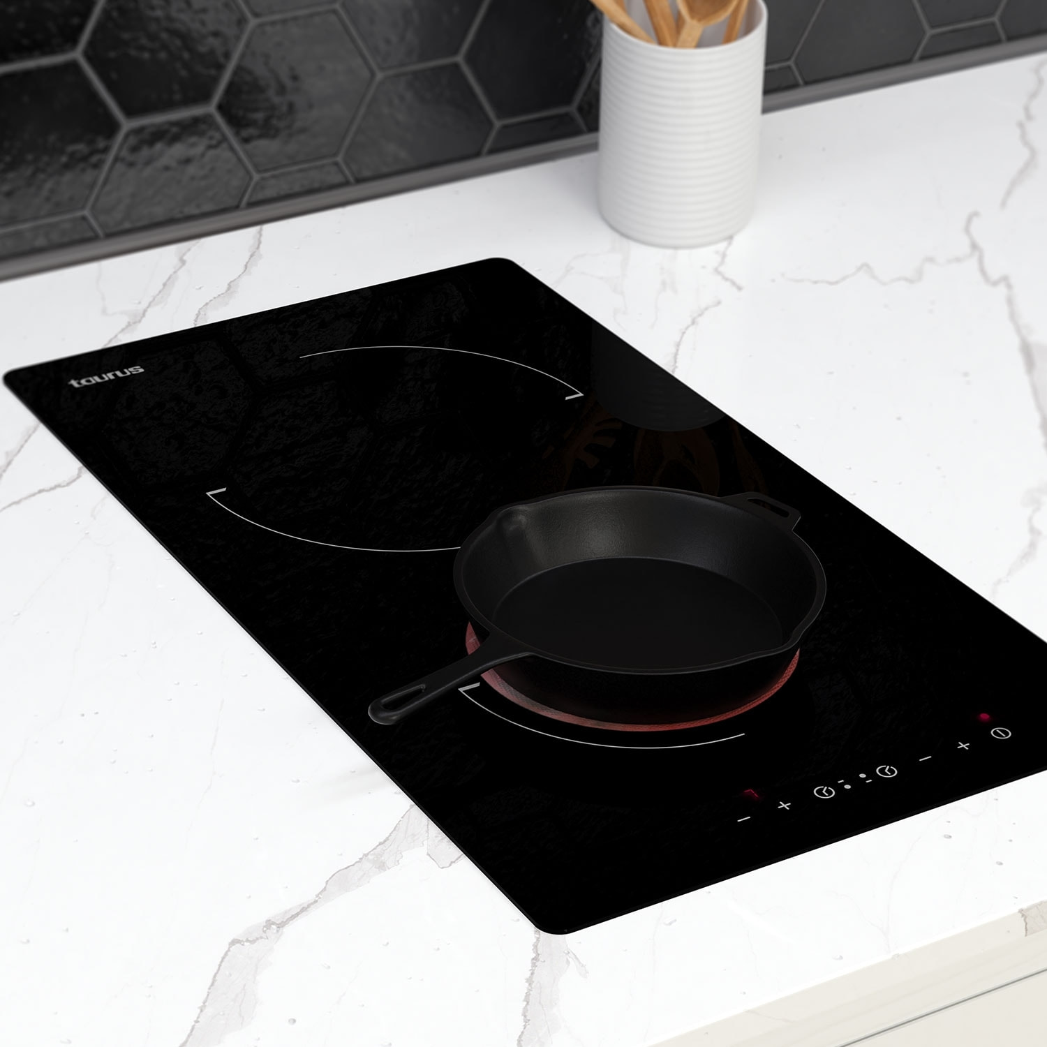 Taurus - Placa de cocina vitrocerámica V302MT 3000 W