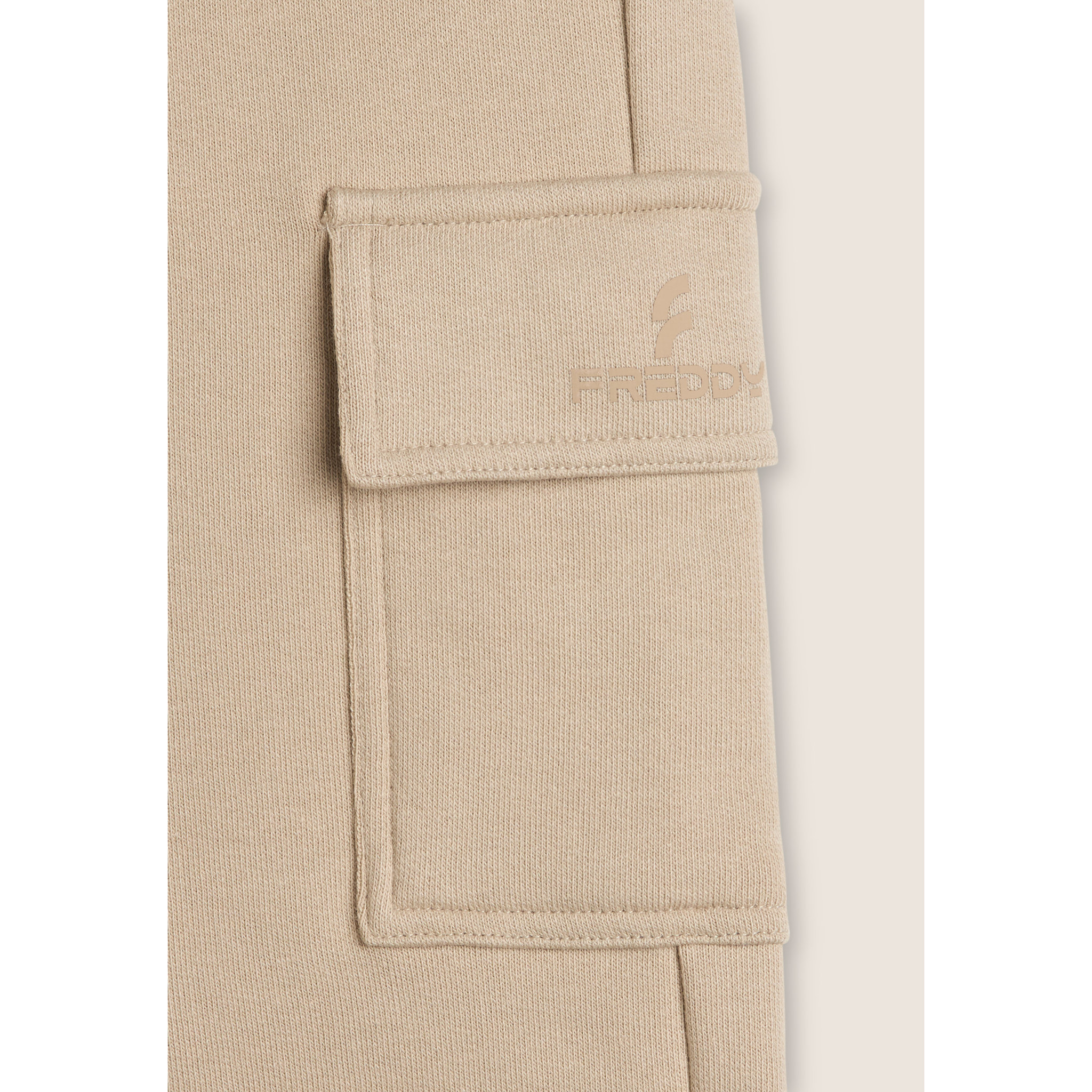 Pantaloni corti Cargo in French Terry