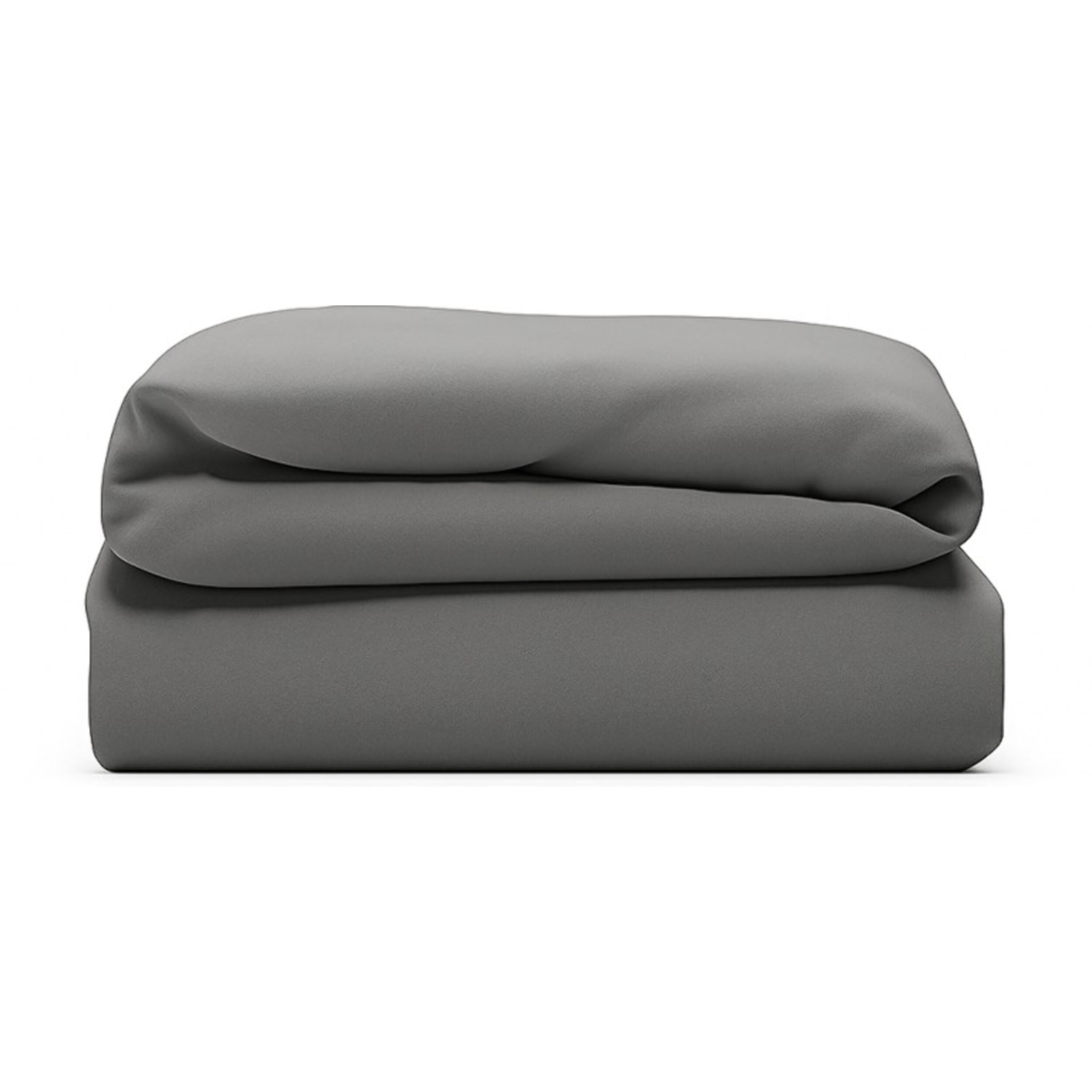 Housse de couette | Gris | Unies, respirantes & hypoallergéniques
