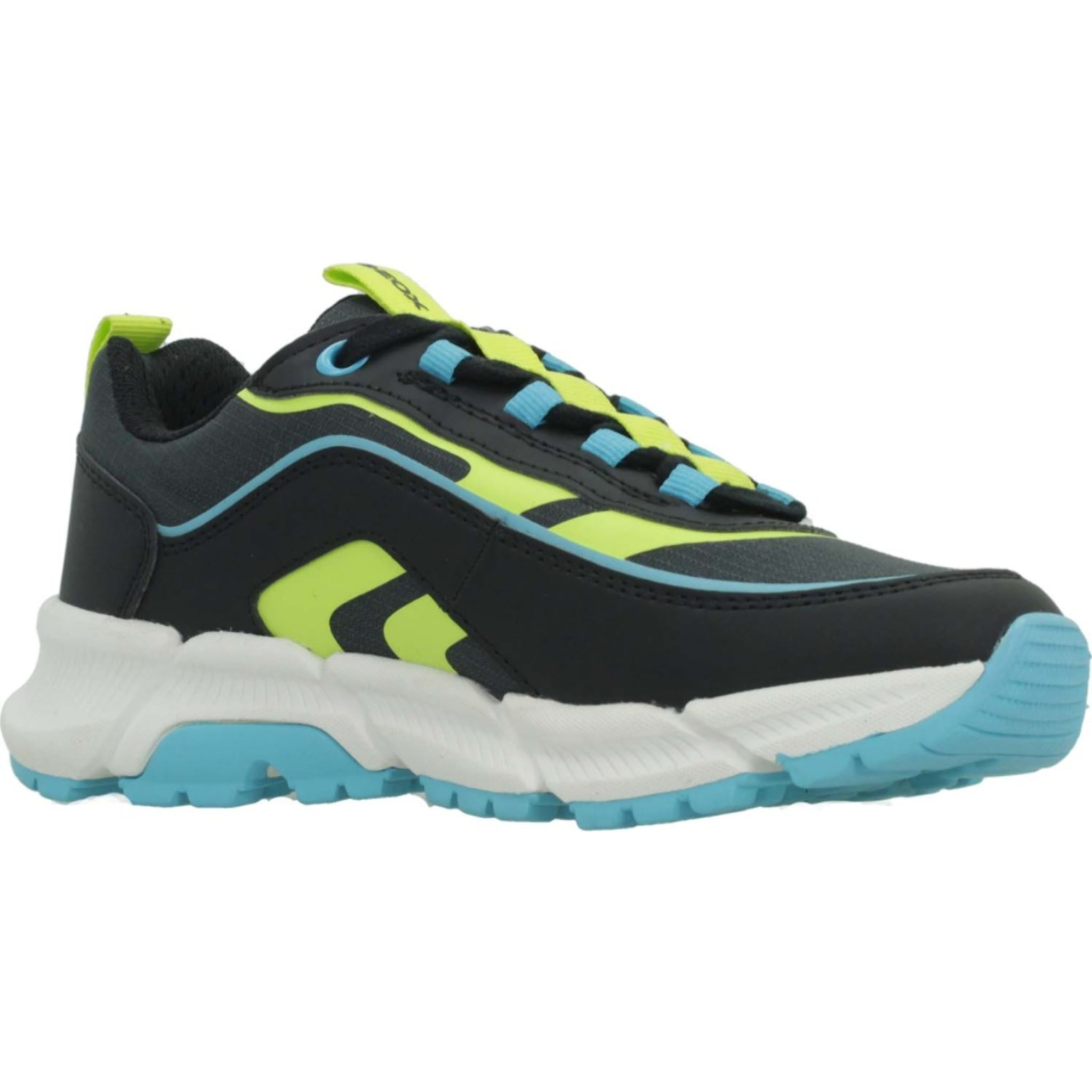 Zapatos Niño de la marca GEOX  modelo J FLEXYPER PLUS BOY NEGRO