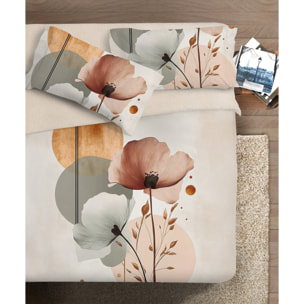 Parure copripiumino fotografico Piazzato Fine Art 2 piazze Disegno Frida