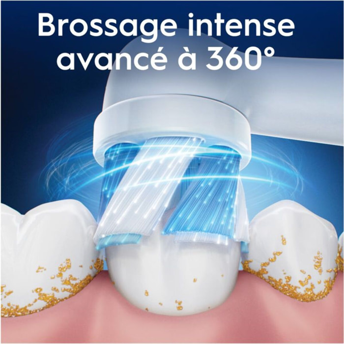 Brossette dentaire ORAL-B x6 Ultimate Clean Blanc