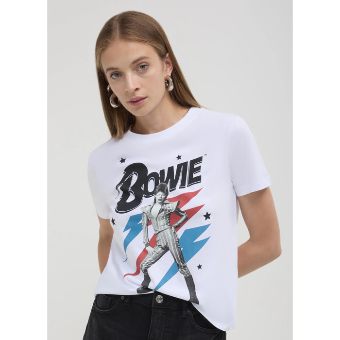 T-shirt stampa David Bowie