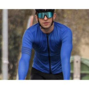 MAILLOT CICLISMO MANGA LARGA PARA HOMBRE BLUEBALL EN AZUL