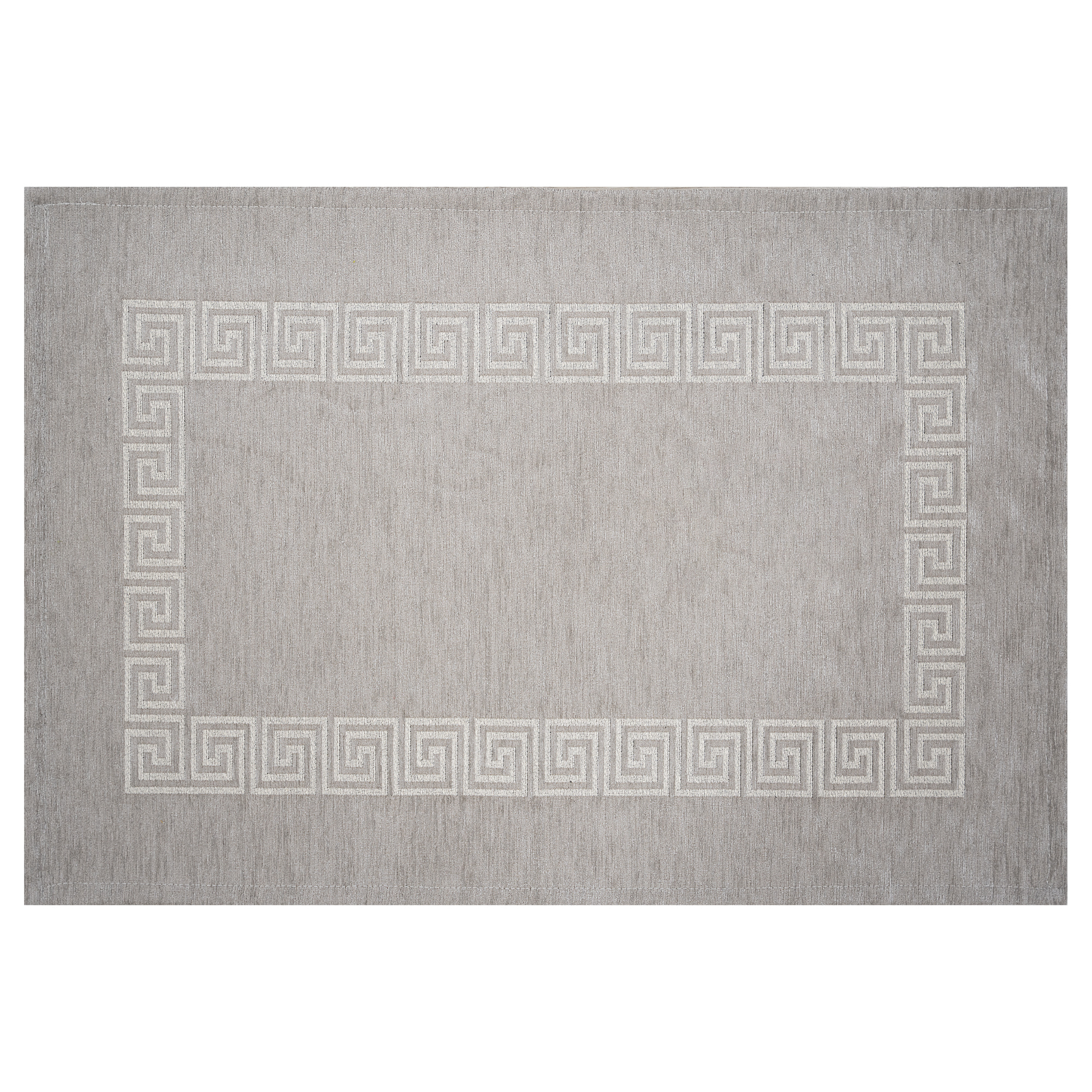 TAPPETO DA CUCINA DIS.CIPRO COL.GRIGIO PERLA 57x190 CM CON ANTISCIVOLO