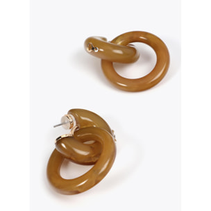 Orecchini Frontali in Acrilico