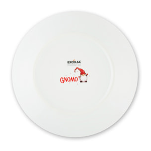 Service de table 18 pièces Excelsa - Gnome, porcelaine blanche