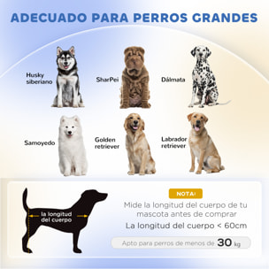 Sofá para Perros Grandes, 98x67x25 cm, Cama Elevada para Perros Tapizada con Cojín Lavable y Patas de Madera de Pino, Carga 40 kg, Gris Oscuro