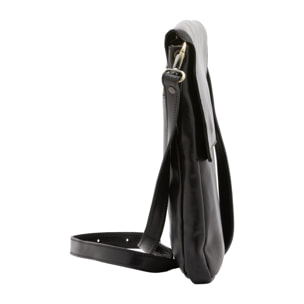 Borsa a tracolla  da uomo In Vera pelle Made in Italy 31x35x4 cm