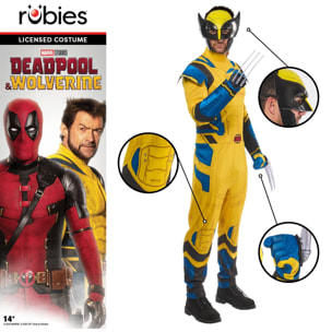 DISFRAZ WOLVERINE DELUXE AD