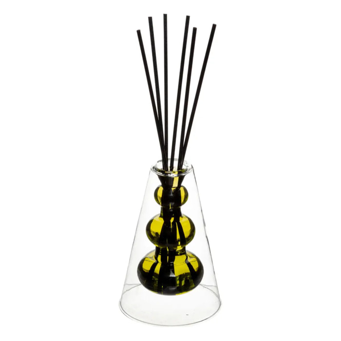Diffuseur de parfum Twisted Lime 100ml verre assorti