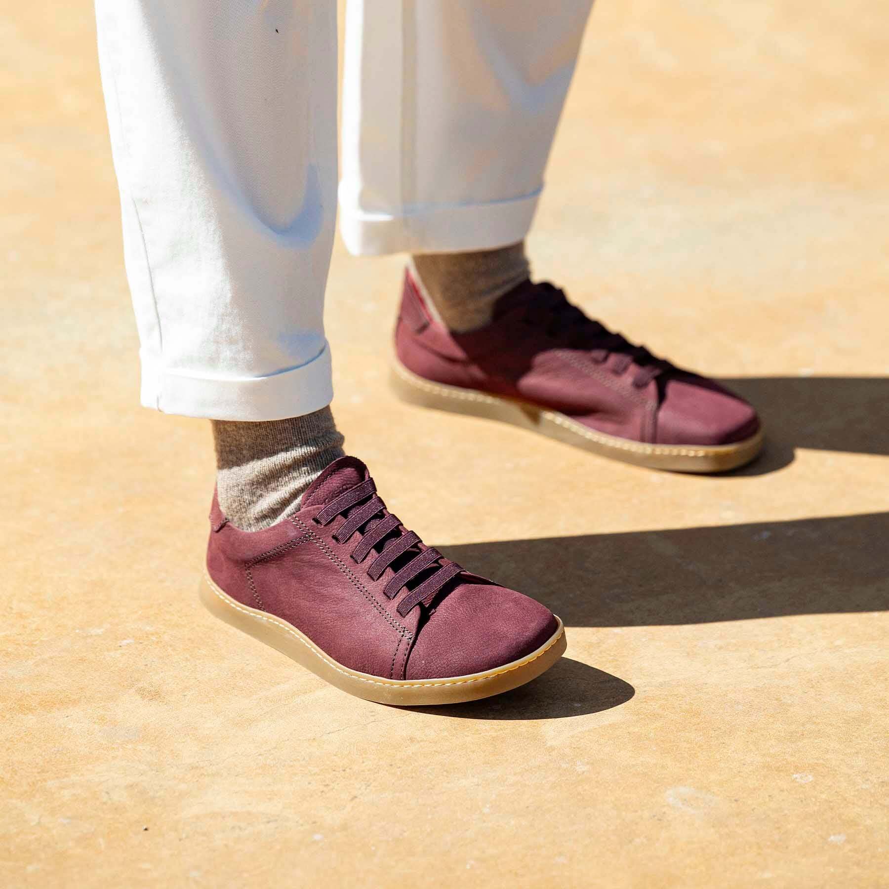Zapatos N5910L NOBUCK BURDEOS / ORIGEN color Burdeos