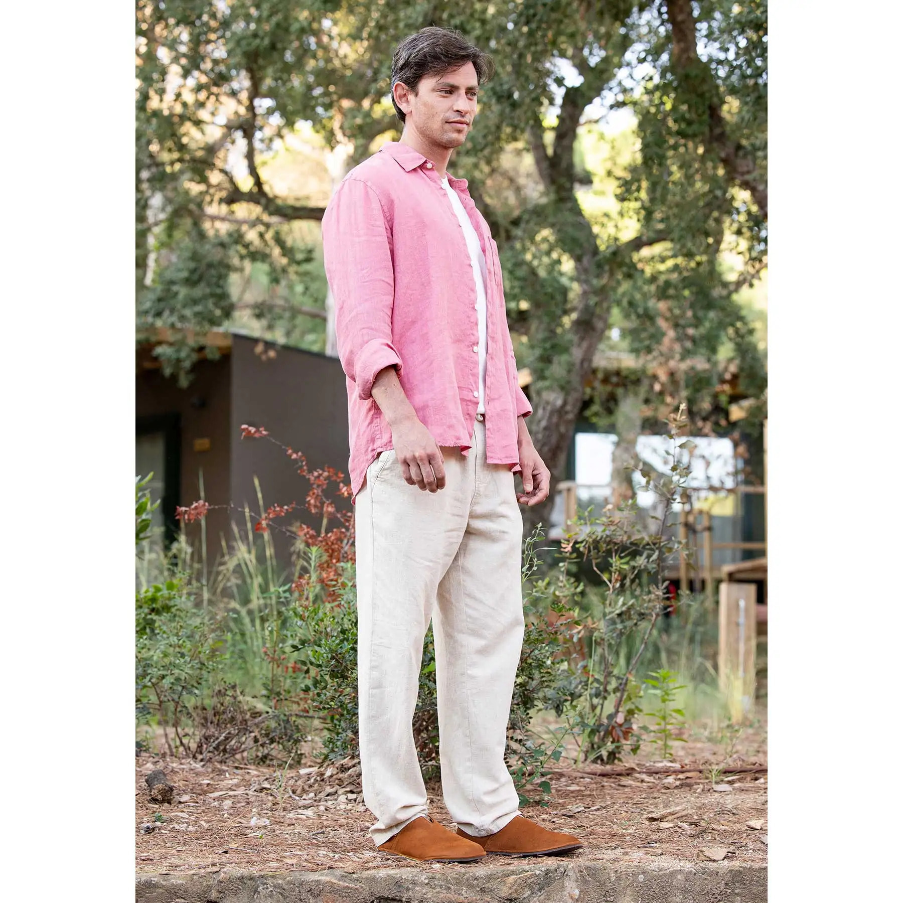 Zapatos N5673L NOBUCK LAVADO KAKI/ BARE color Kaki