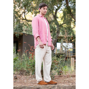 Zapatos N5673L NOBUCK LAVADO KAKI/ BARE color Kaki