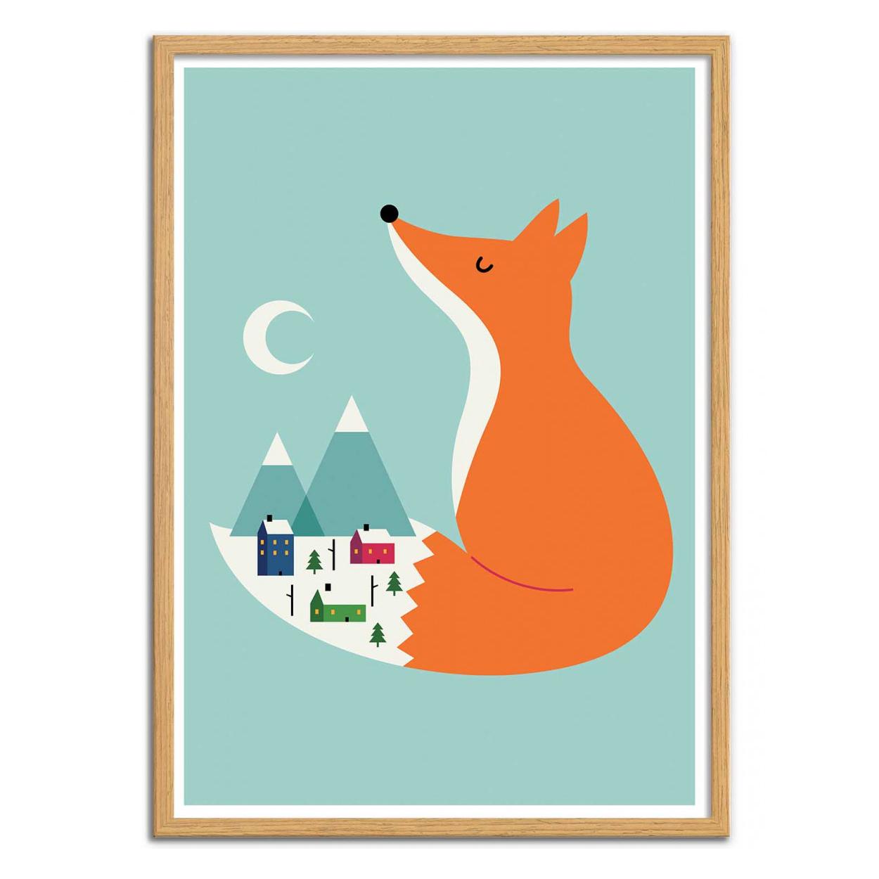 Art-Poster - Winter Dreams - Andy Westface - 50 x 70 cm