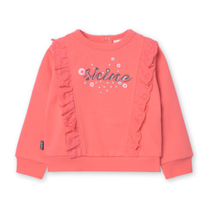 Sudadera felpa de bebé niña -BCI