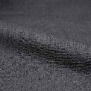 Pack 4 chaises en tissu bleu foncé et gris foncé - Cozy