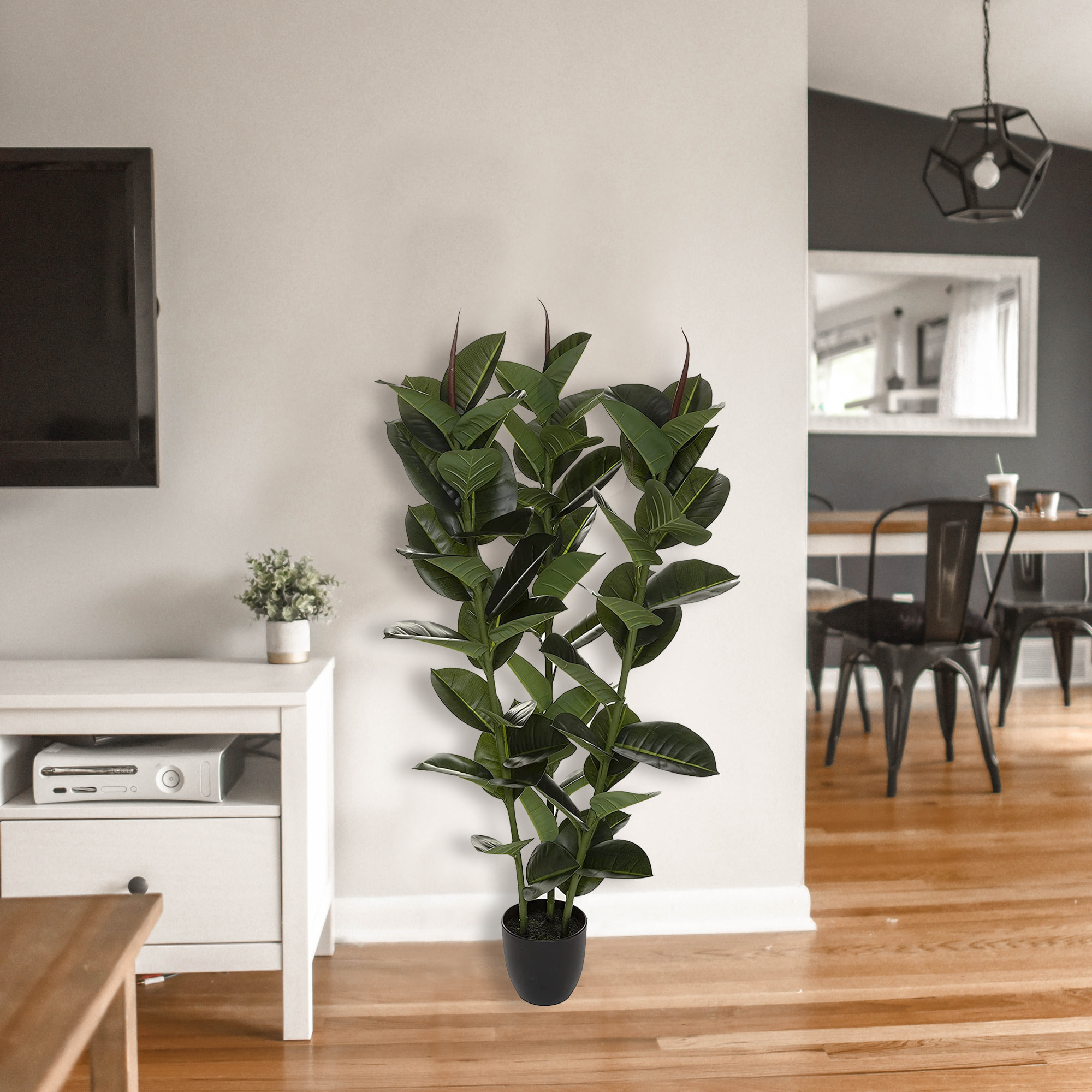 Planta artificial de Ficus robusta Altura 120cm- Atmosphera