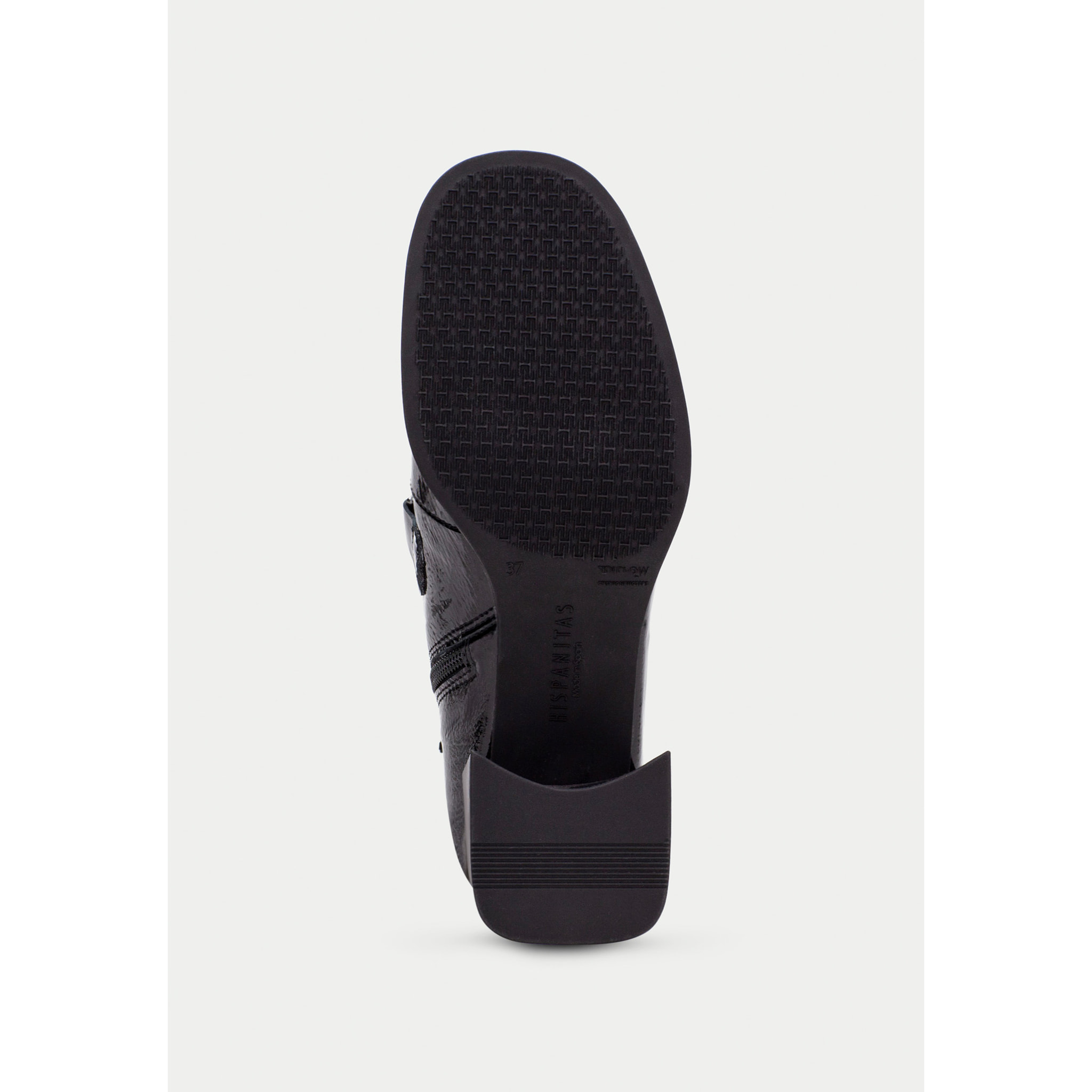 Botin Milan Negro 5 cm