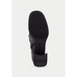 Botin Milan Negro 5 cm