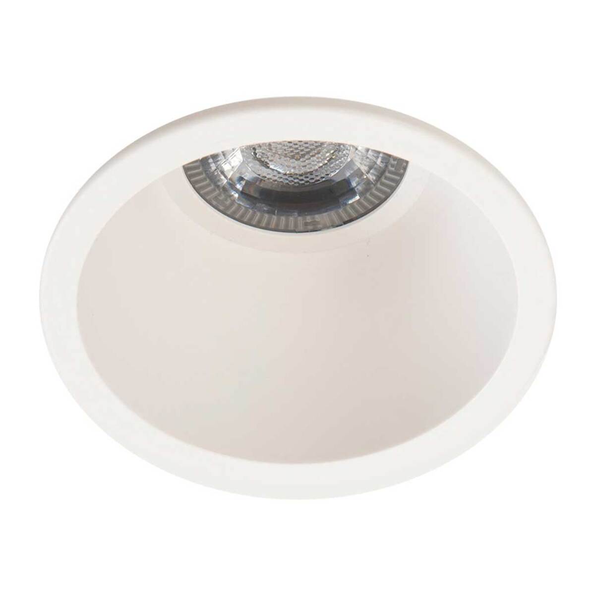 LEDS C4 Downlight Lite Ø75Mm 6.7W Blanco Cálido - 3000K Cri 80 32.2º On-Off Blanco Ip