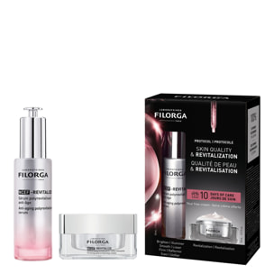 Ncef-Revitalize - Coffret Sérum Polyrevitalisant Anti-Âge 30ml + Crème Polyrevitalisante Raffermissante 15ml