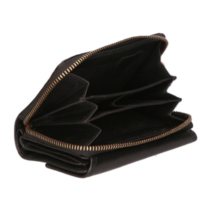 portafoglio unisex In Vera pelle Made in India 14x7x3 cm