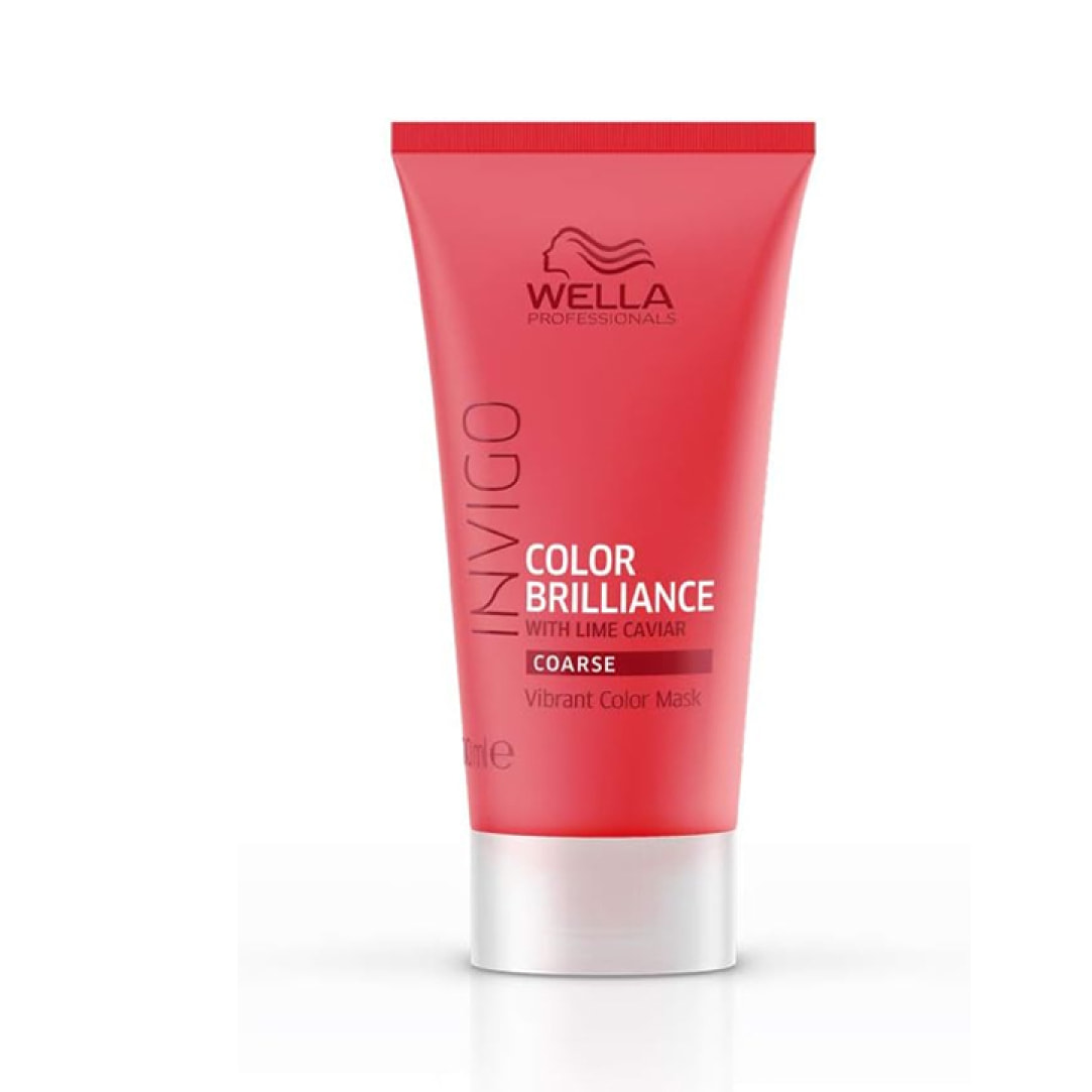 WELLA Invigo Color Brilliance Coarse Maschera Capelli Spessi 30ml