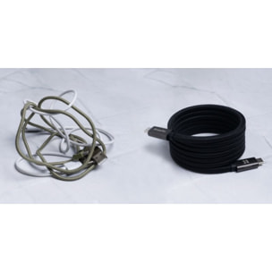 Câble USB C XTREMEMAC 1.5M noir magnetique 240W