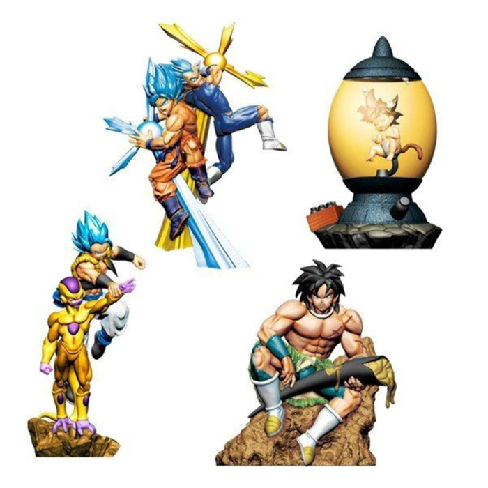 Dragon ball Super Dracap Trading Figura 8 Cm Re: Birth Super Power Ver. Assortment (4) Megahouse