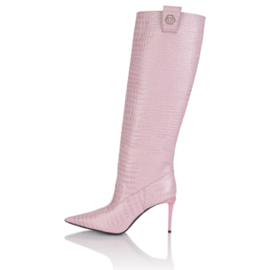 PHILIPP PLEIN Cocco Print High Boots 9