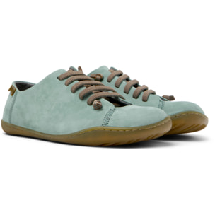 Zapatillas - CAMPER Peu Cami - Verde - Cuero Nubuck