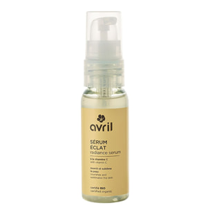 Sérum Éclat Certifié Bio - Sérum Enrichi en Vitamine C 30 ml