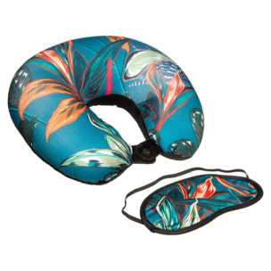 Coussin et masque "Palawan" multicolore