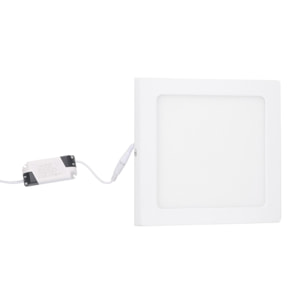 FORLIGHT Plafon Ip23 Easy Square Surface 170Mm Led 10W 4000K Blanco 961Lm