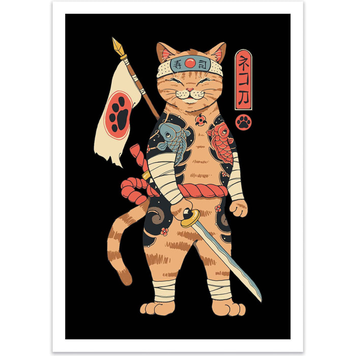 Affiche - Neko Shogun - Vincent Trinidad