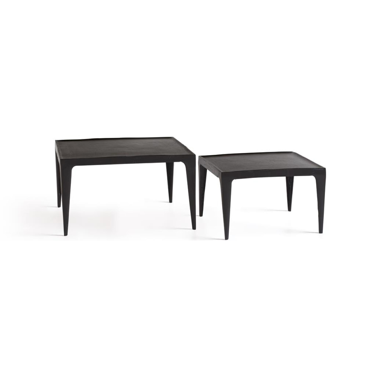 Ensemble 2 tables basses - 42x72x72cm